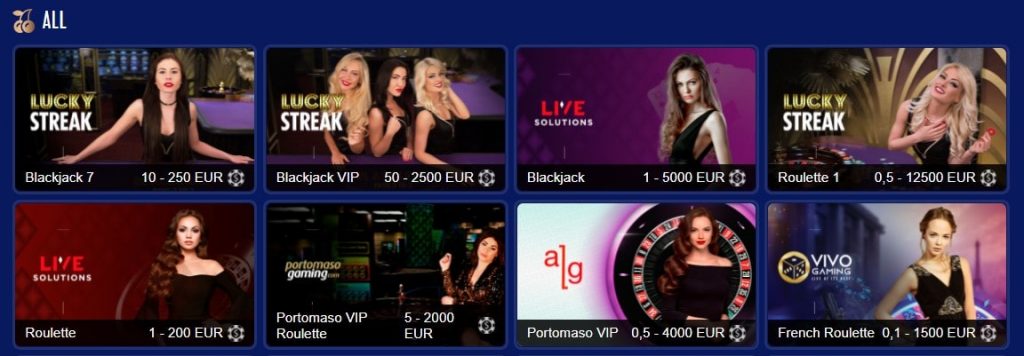 Sapphire Bet Live Casino