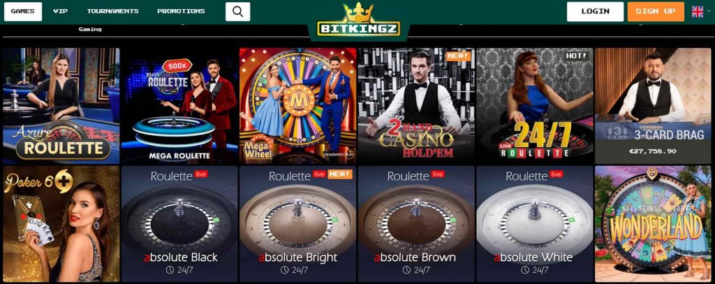 Bitkingz Casino Live