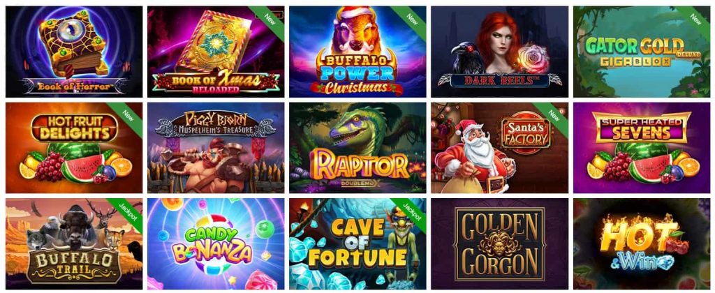 Vegaz Casino games