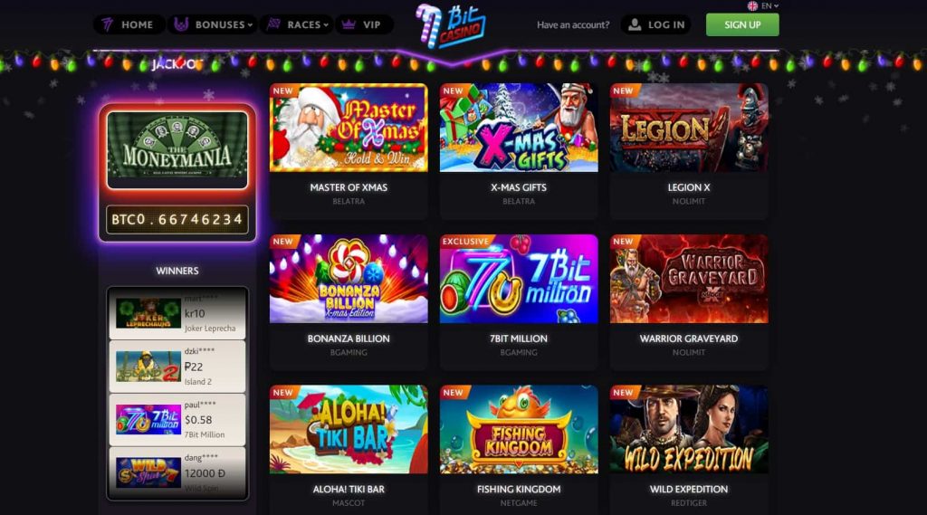 7bit Casino Games