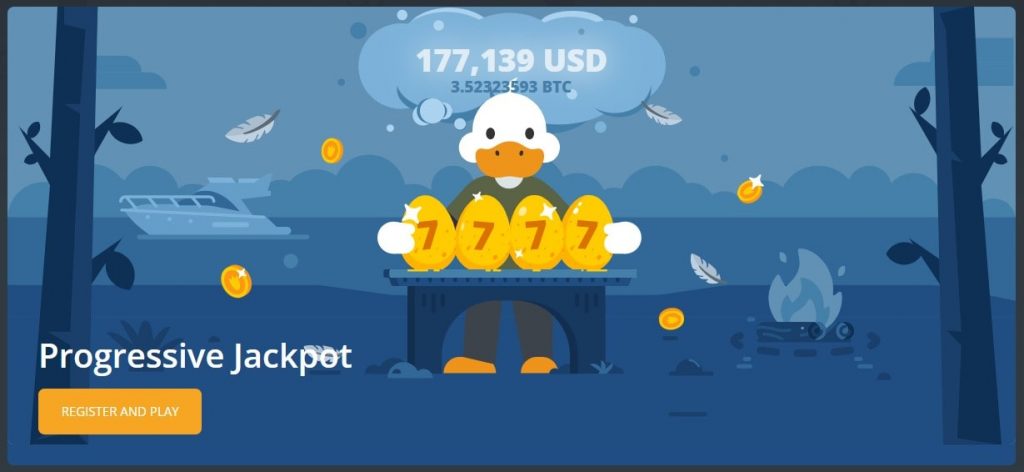 DuckDice Progressive Jackpot